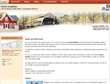 Tablet Screenshot of lymanrealtynow.com